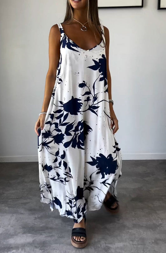 Printed Slip Dress